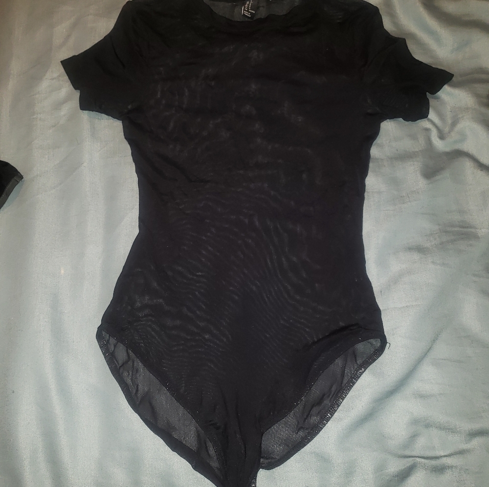 Forever 21 see thru sheer bodysuit